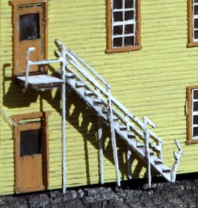 Broken down stairs